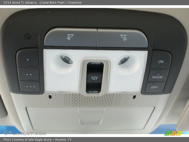 Crystal Black Pearl / Graystone 2014 Acura TL Advance
