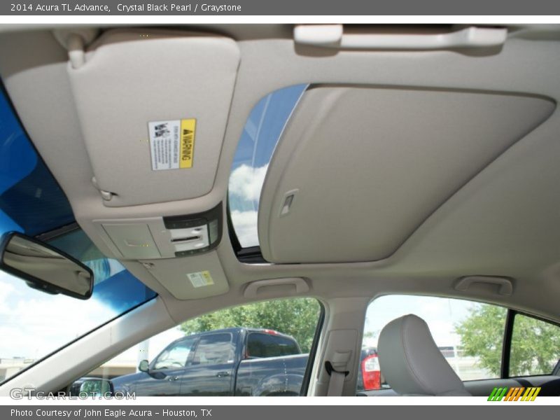 Crystal Black Pearl / Graystone 2014 Acura TL Advance