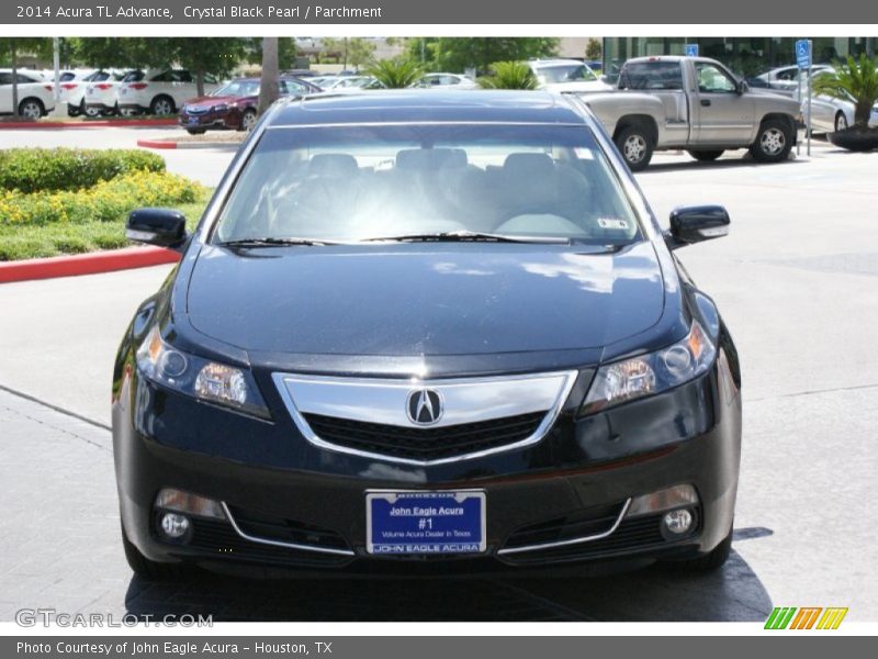 Crystal Black Pearl / Parchment 2014 Acura TL Advance