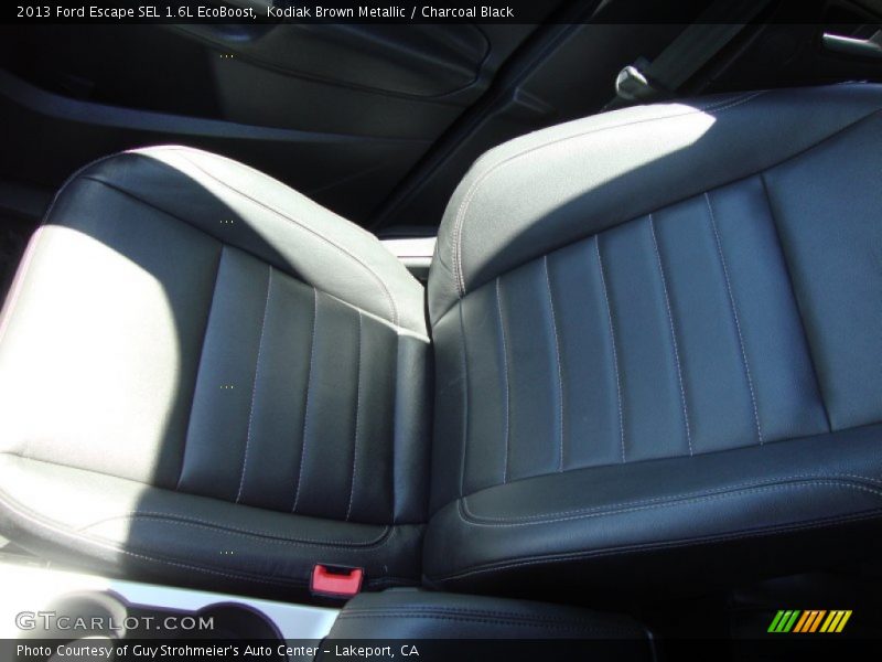 Kodiak Brown Metallic / Charcoal Black 2013 Ford Escape SEL 1.6L EcoBoost