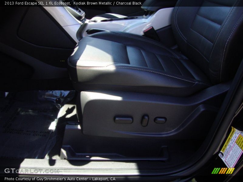 Kodiak Brown Metallic / Charcoal Black 2013 Ford Escape SEL 1.6L EcoBoost