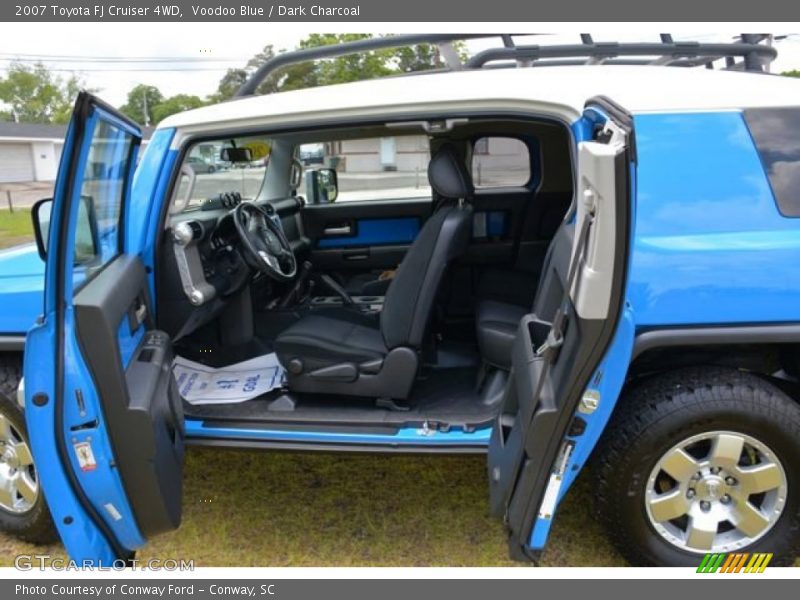 Voodoo Blue / Dark Charcoal 2007 Toyota FJ Cruiser 4WD