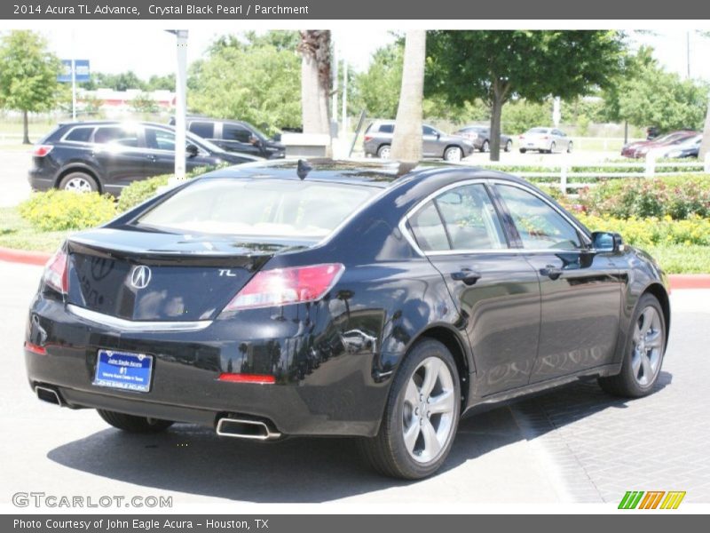 Crystal Black Pearl / Parchment 2014 Acura TL Advance