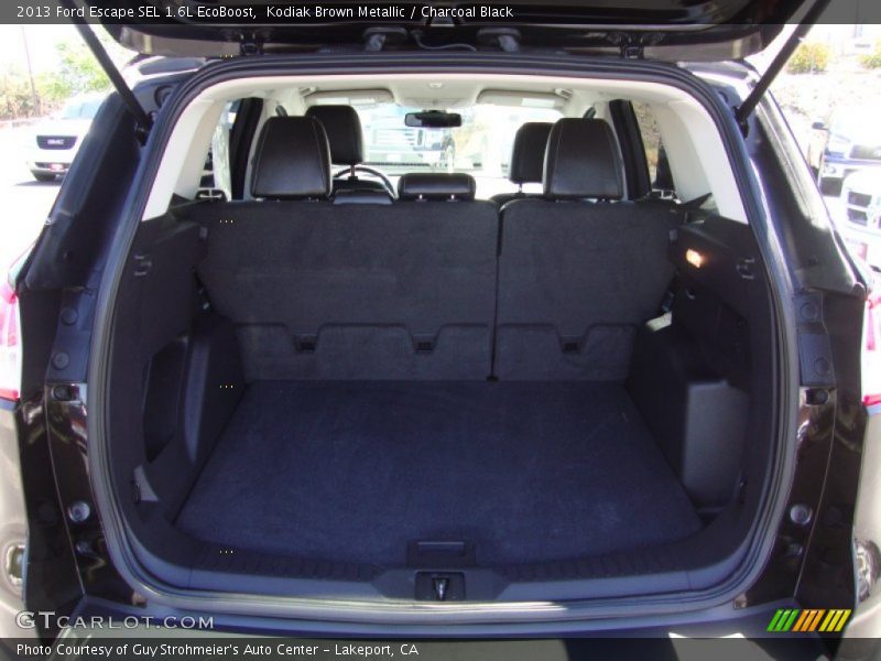 Kodiak Brown Metallic / Charcoal Black 2013 Ford Escape SEL 1.6L EcoBoost