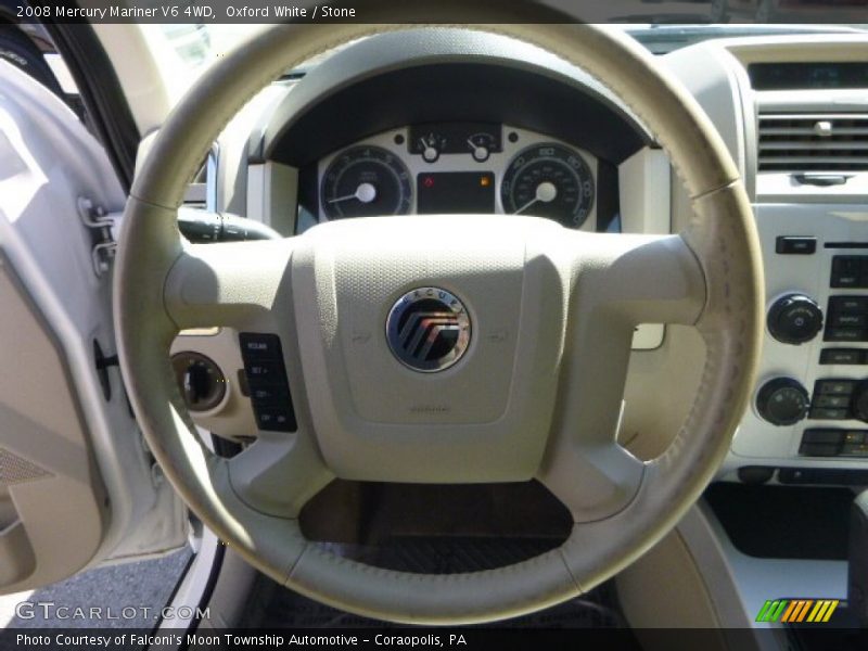 Oxford White / Stone 2008 Mercury Mariner V6 4WD