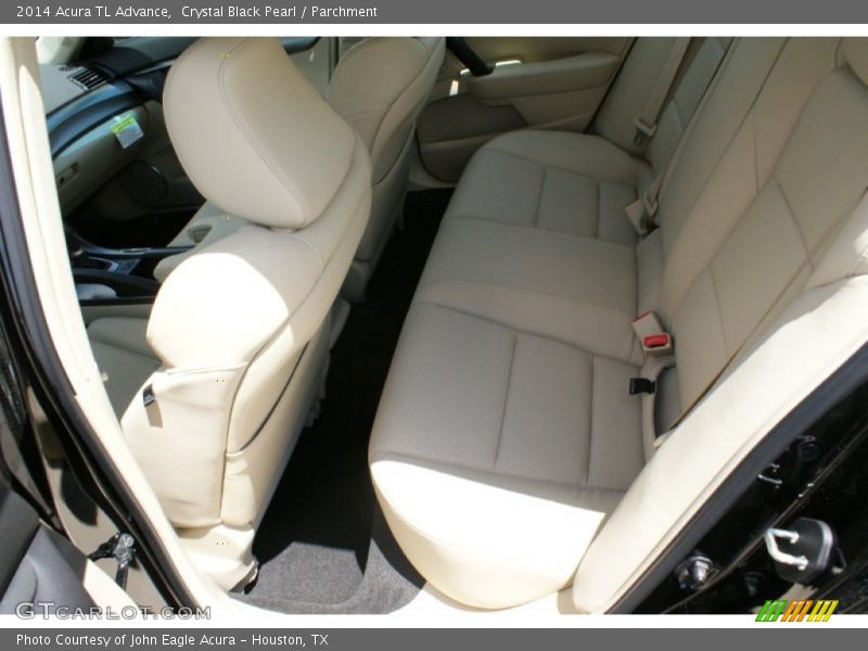 Rear Seat of 2014 TL Advance