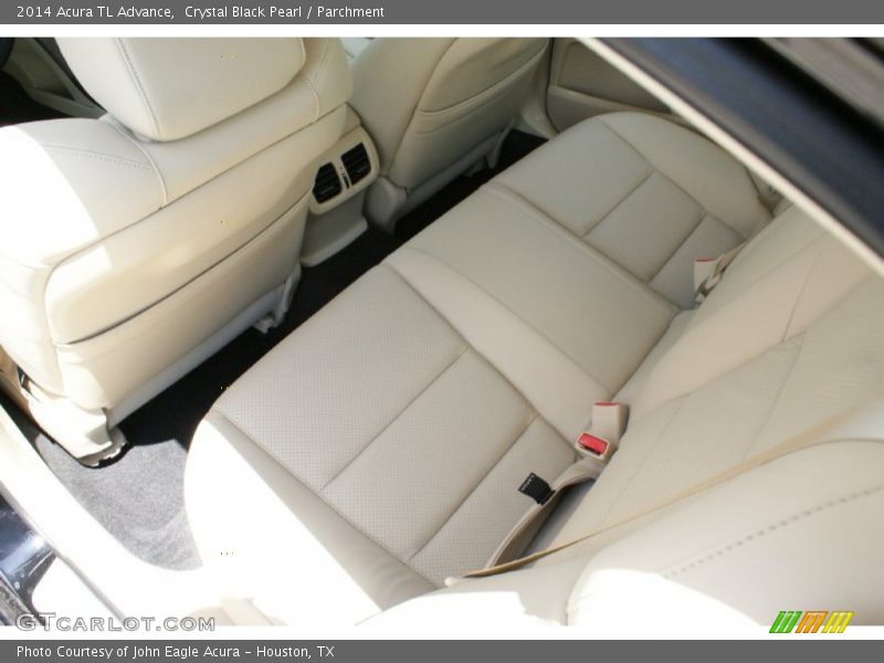 Crystal Black Pearl / Parchment 2014 Acura TL Advance