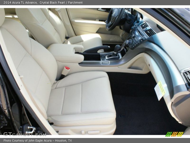 Crystal Black Pearl / Parchment 2014 Acura TL Advance