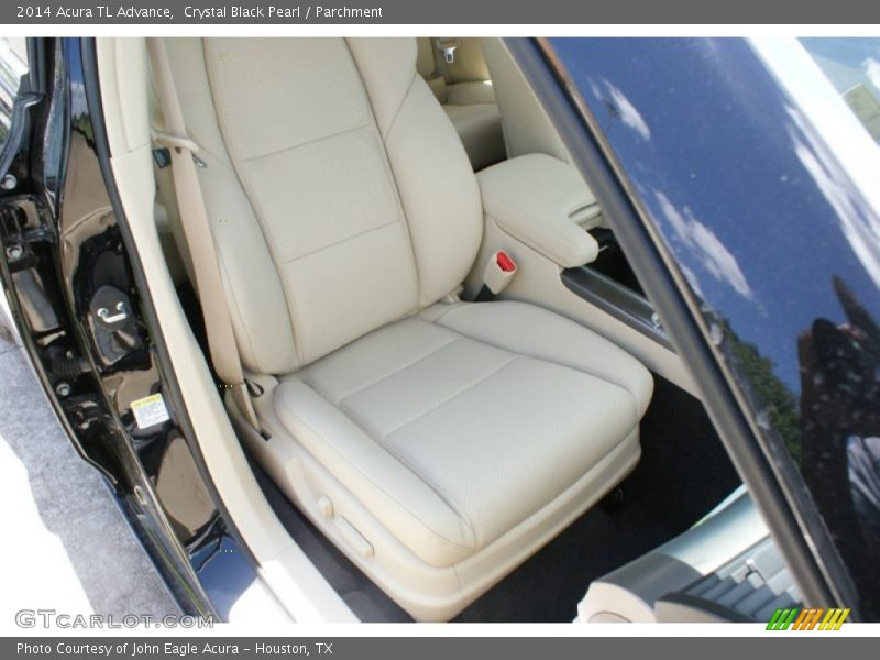 Crystal Black Pearl / Parchment 2014 Acura TL Advance