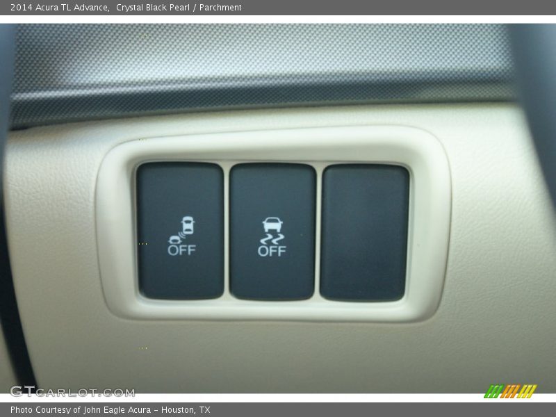 Crystal Black Pearl / Parchment 2014 Acura TL Advance