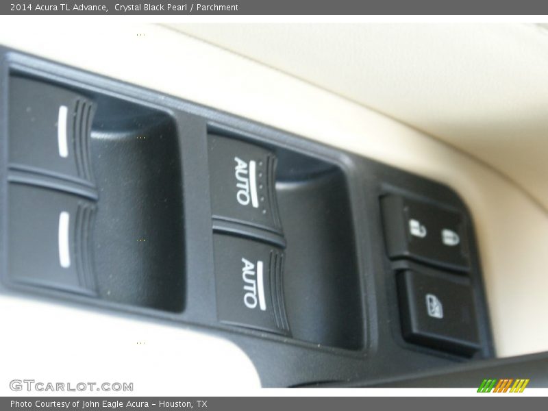 Crystal Black Pearl / Parchment 2014 Acura TL Advance