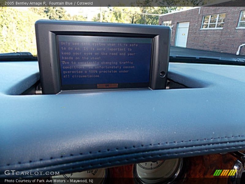 Fountain Blue / Cotswold 2005 Bentley Arnage R