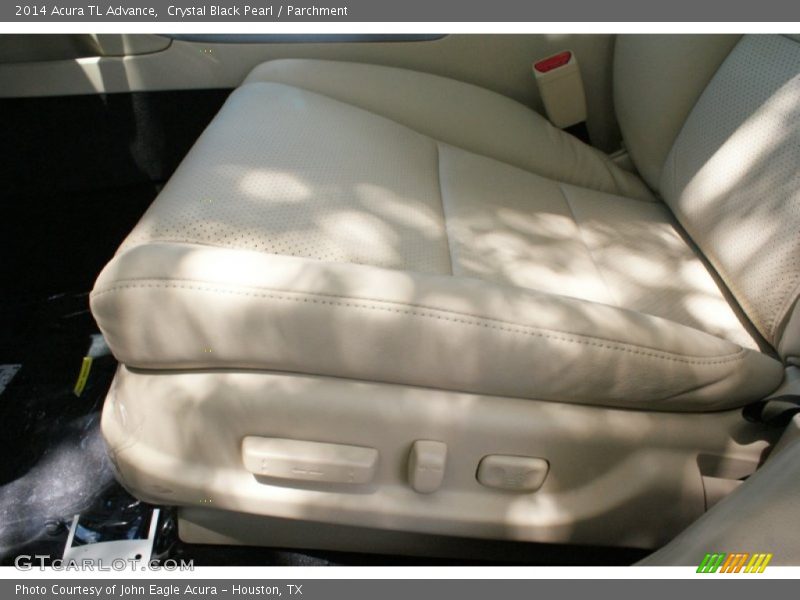 Crystal Black Pearl / Parchment 2014 Acura TL Advance