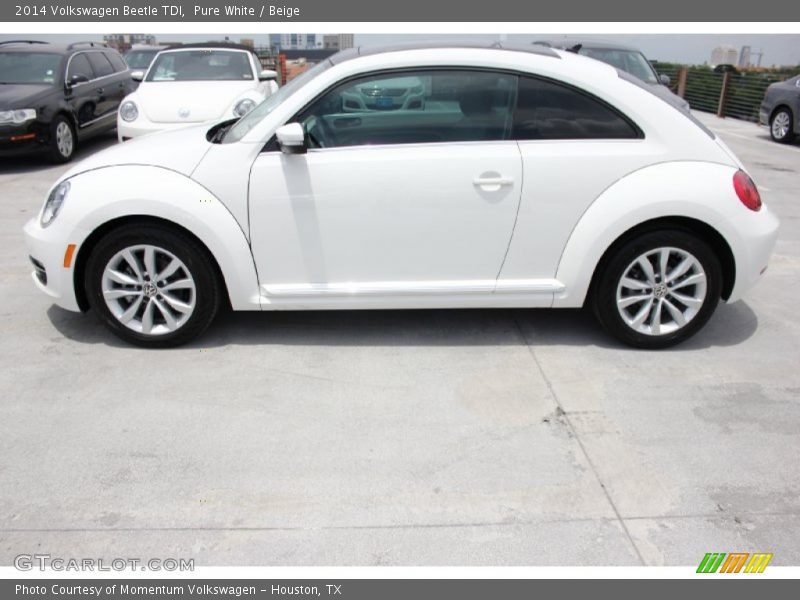  2014 Beetle TDI Pure White
