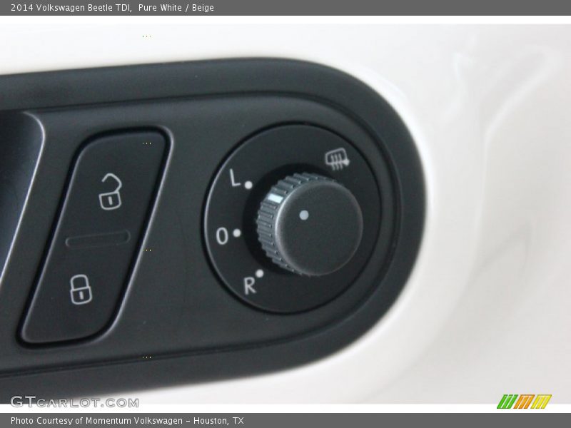 Pure White / Beige 2014 Volkswagen Beetle TDI