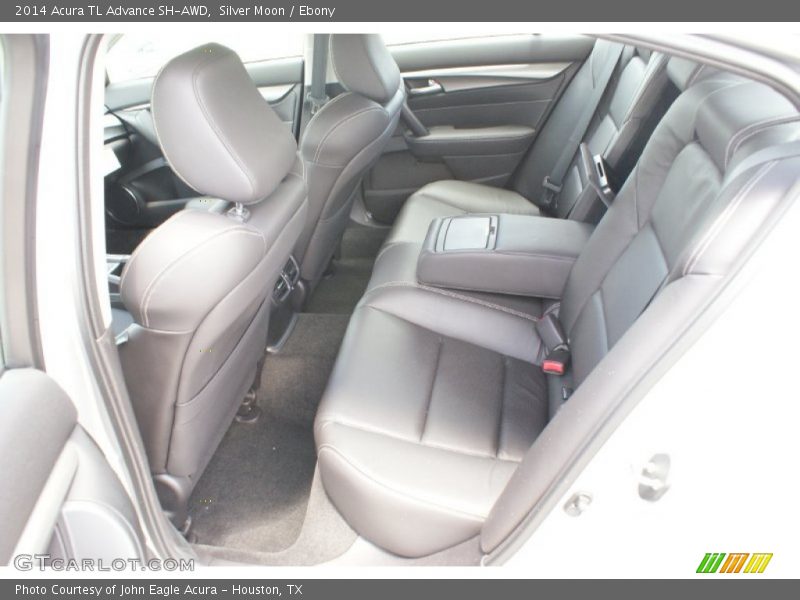 Silver Moon / Ebony 2014 Acura TL Advance SH-AWD