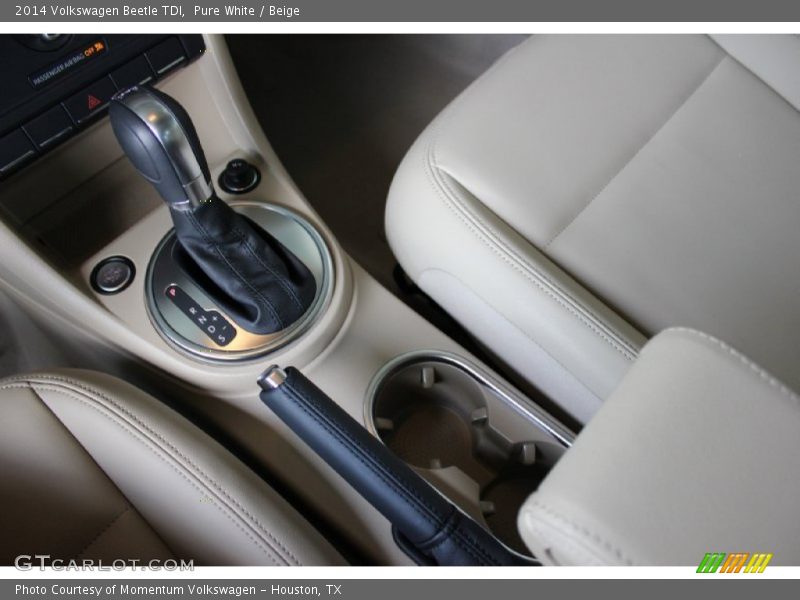 Pure White / Beige 2014 Volkswagen Beetle TDI