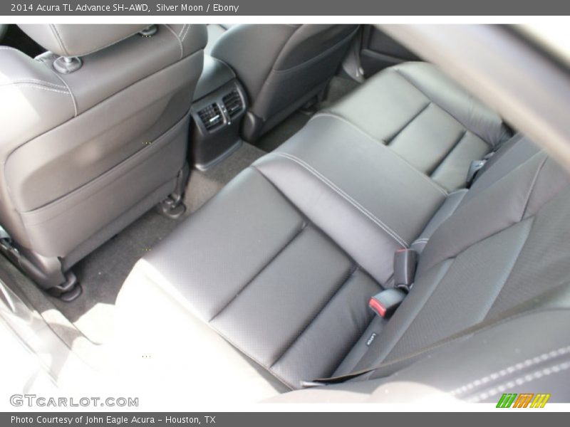Silver Moon / Ebony 2014 Acura TL Advance SH-AWD
