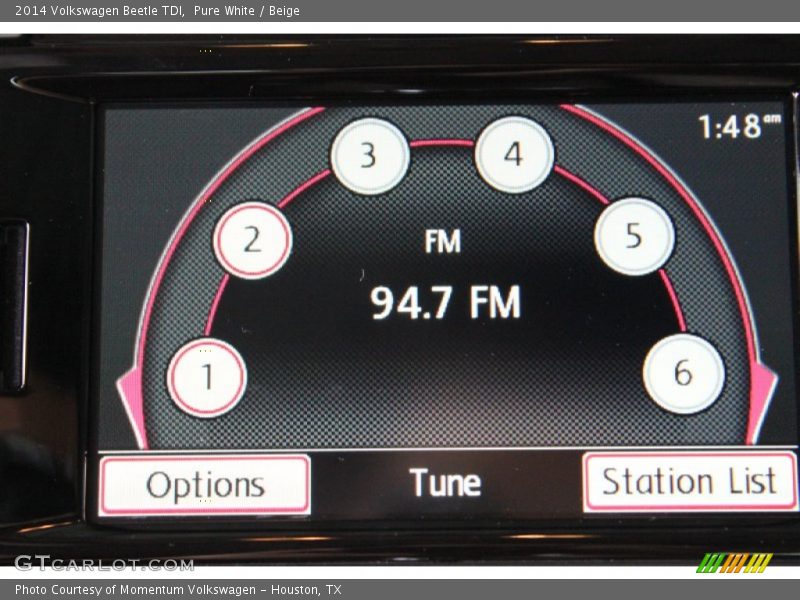 Pure White / Beige 2014 Volkswagen Beetle TDI