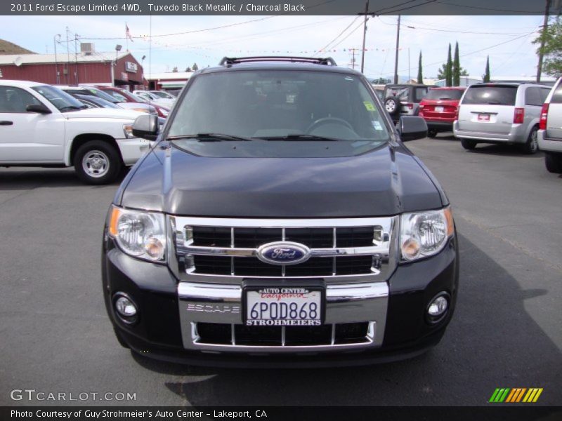 Tuxedo Black Metallic / Charcoal Black 2011 Ford Escape Limited 4WD