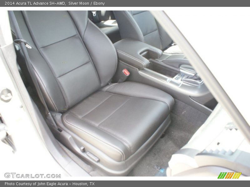 Silver Moon / Ebony 2014 Acura TL Advance SH-AWD