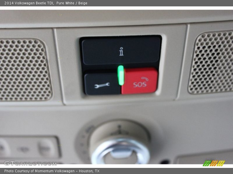 Pure White / Beige 2014 Volkswagen Beetle TDI