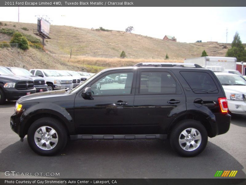 Tuxedo Black Metallic / Charcoal Black 2011 Ford Escape Limited 4WD
