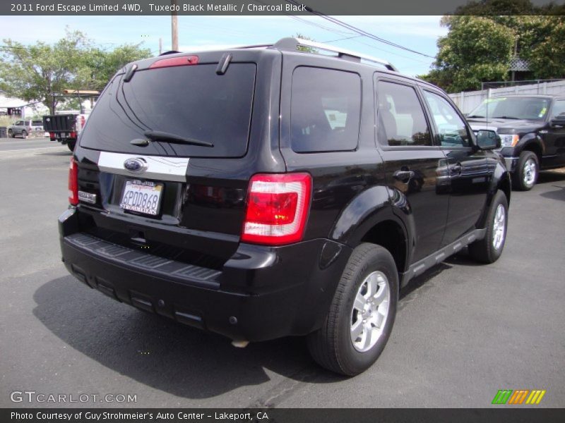 Tuxedo Black Metallic / Charcoal Black 2011 Ford Escape Limited 4WD