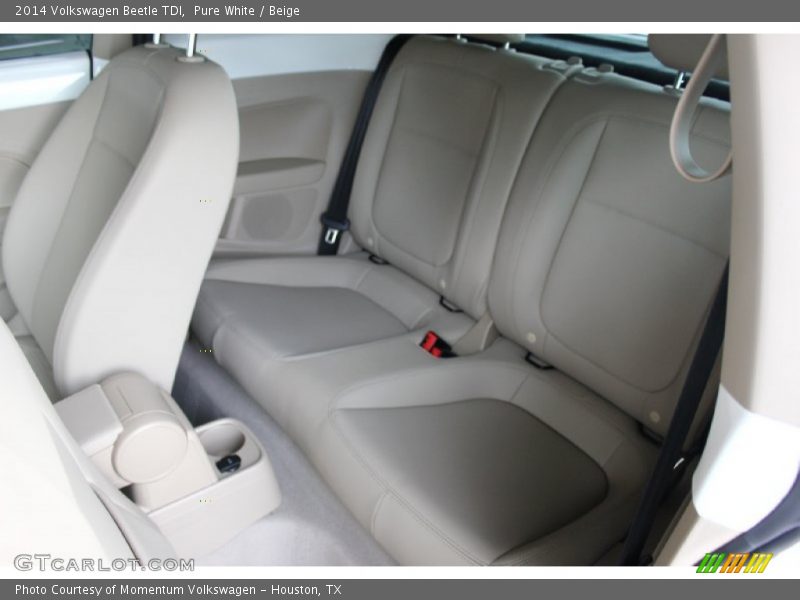 Pure White / Beige 2014 Volkswagen Beetle TDI