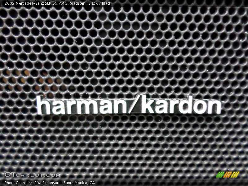 Black / Black 2009 Mercedes-Benz SLK 55 AMG Roadster