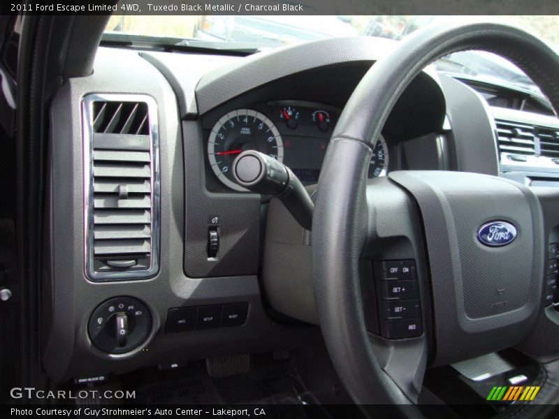 Tuxedo Black Metallic / Charcoal Black 2011 Ford Escape Limited 4WD