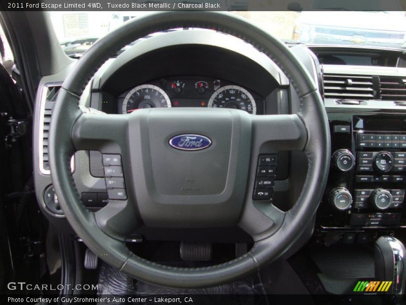 Tuxedo Black Metallic / Charcoal Black 2011 Ford Escape Limited 4WD