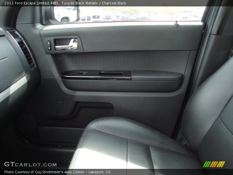 Tuxedo Black Metallic / Charcoal Black 2011 Ford Escape Limited 4WD