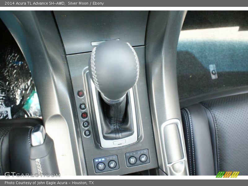Silver Moon / Ebony 2014 Acura TL Advance SH-AWD