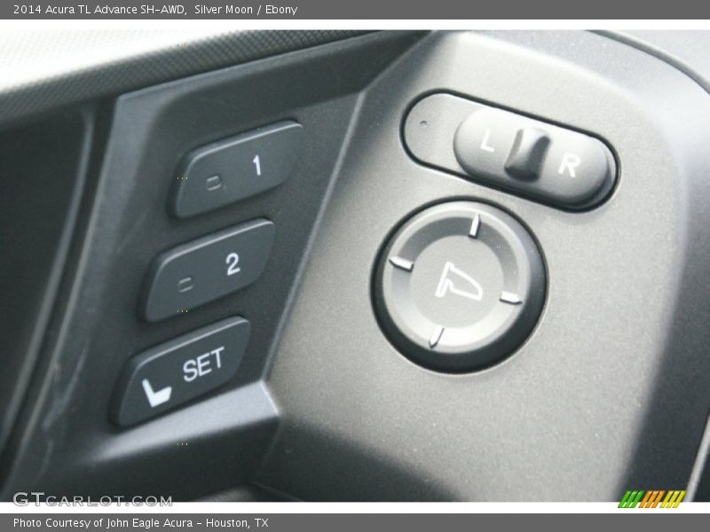 Silver Moon / Ebony 2014 Acura TL Advance SH-AWD