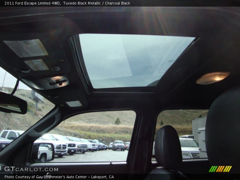 Tuxedo Black Metallic / Charcoal Black 2011 Ford Escape Limited 4WD