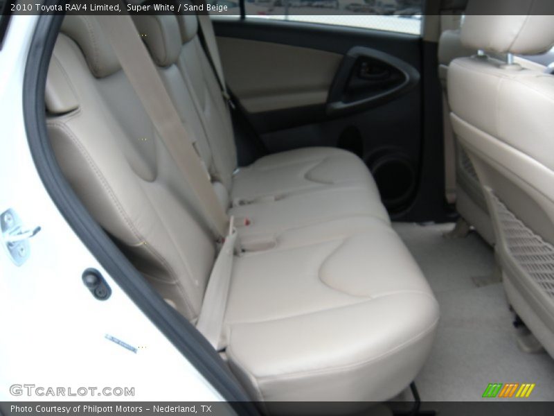 Super White / Sand Beige 2010 Toyota RAV4 Limited