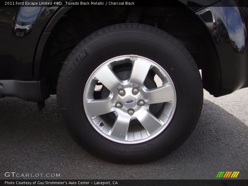 Tuxedo Black Metallic / Charcoal Black 2011 Ford Escape Limited 4WD