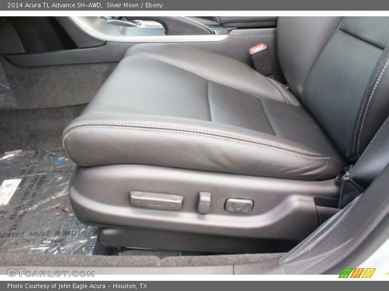 Silver Moon / Ebony 2014 Acura TL Advance SH-AWD