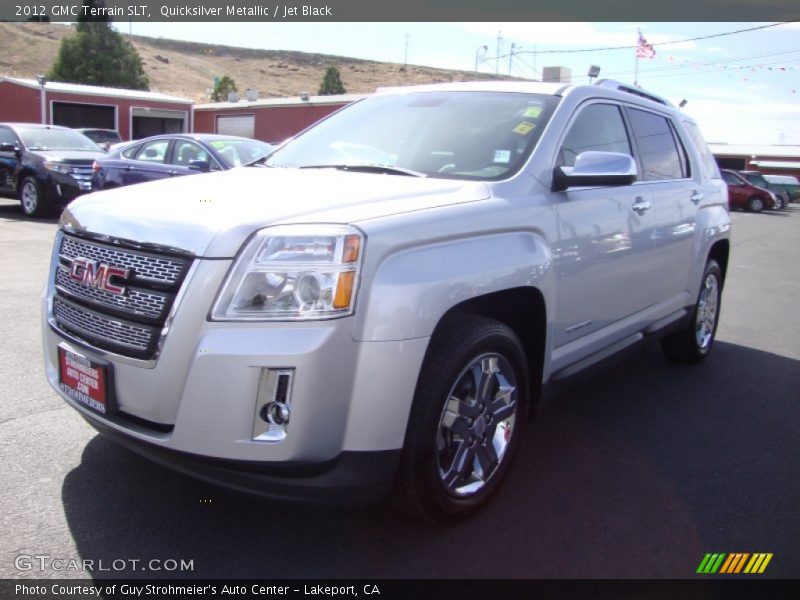 Quicksilver Metallic / Jet Black 2012 GMC Terrain SLT