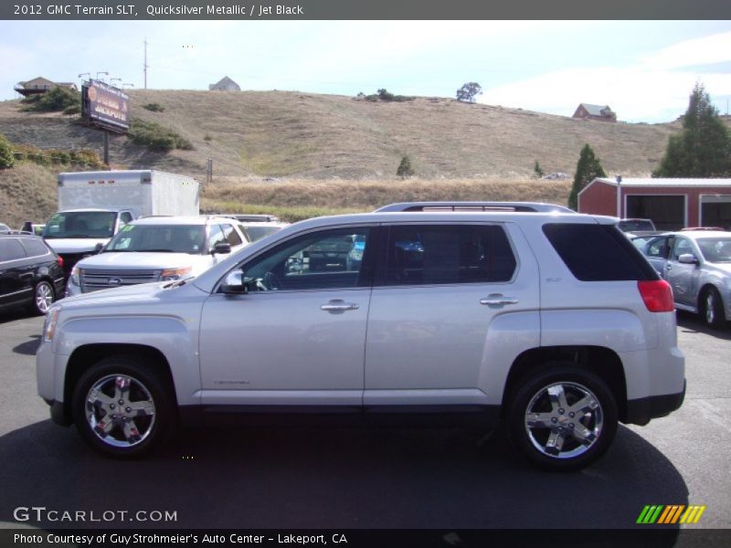 Quicksilver Metallic / Jet Black 2012 GMC Terrain SLT