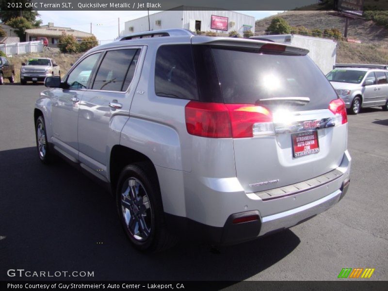 Quicksilver Metallic / Jet Black 2012 GMC Terrain SLT