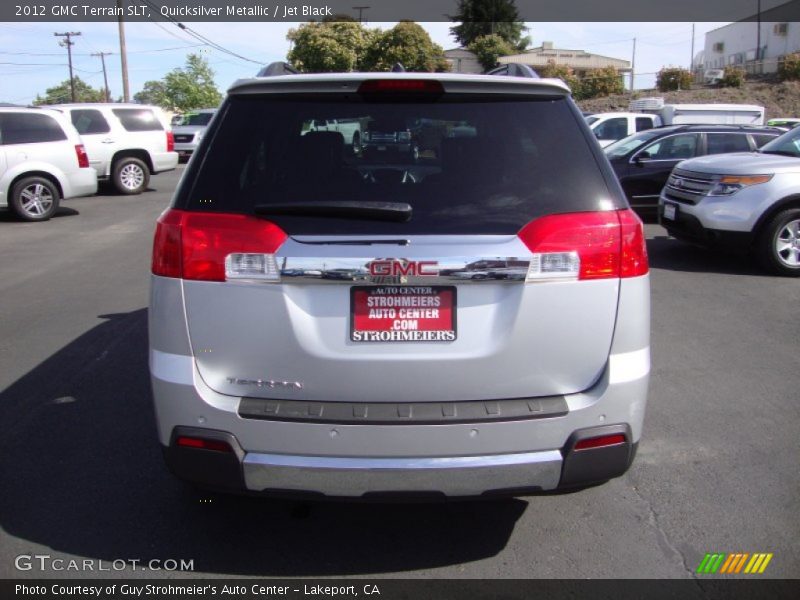 Quicksilver Metallic / Jet Black 2012 GMC Terrain SLT