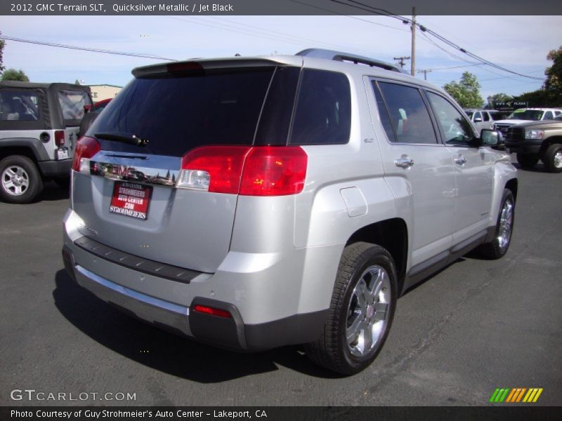 Quicksilver Metallic / Jet Black 2012 GMC Terrain SLT