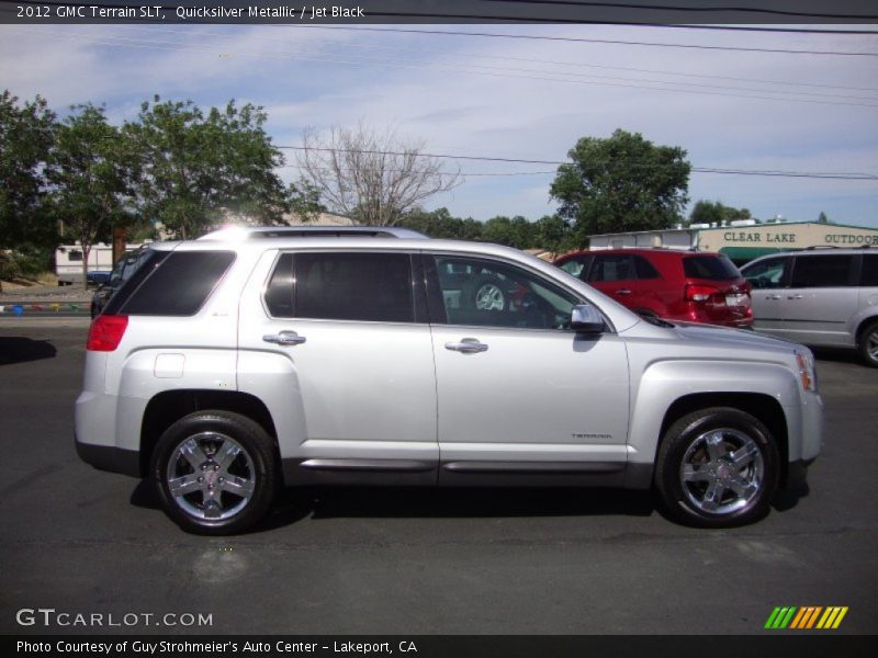 Quicksilver Metallic / Jet Black 2012 GMC Terrain SLT