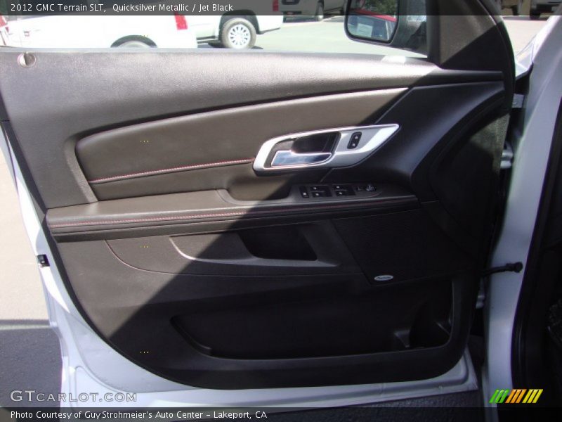 Quicksilver Metallic / Jet Black 2012 GMC Terrain SLT