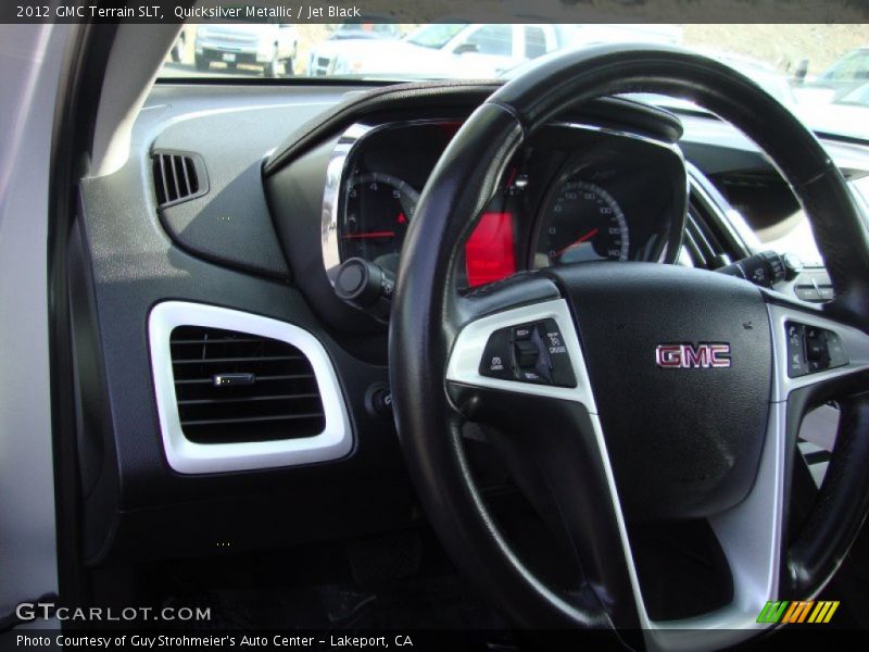 Quicksilver Metallic / Jet Black 2012 GMC Terrain SLT