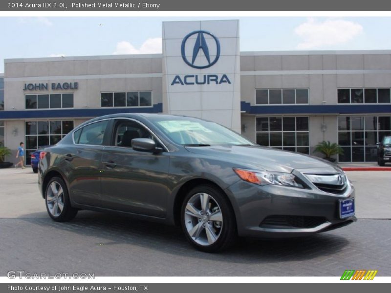 Polished Metal Metallic / Ebony 2014 Acura ILX 2.0L