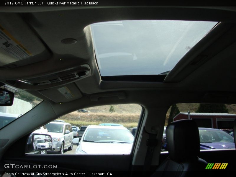 Quicksilver Metallic / Jet Black 2012 GMC Terrain SLT