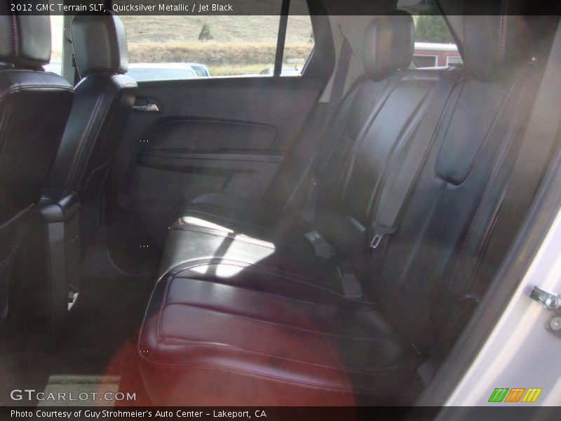 Quicksilver Metallic / Jet Black 2012 GMC Terrain SLT